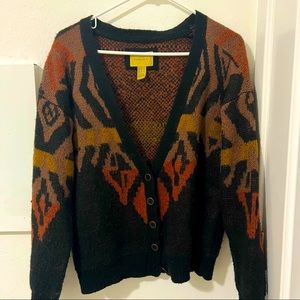 Forever21 bohemian cardigan M